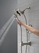 Delta Faucet Brilliance Stainless Two Handle Multi Function Bathtub & Shower Faucet (Trim Only) 