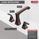 Delta Faucet Venetian Bronze Two Handle Roman Tub Faucet (Trim Only) 