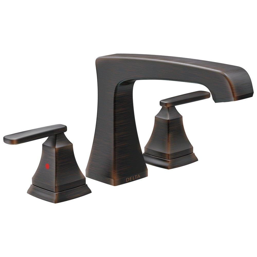 Delta Faucet Venetian&reg; Bronze Two Handle Roman Tub Faucet (Trim Only) 