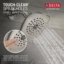 Delta Faucet Brilliance&reg; Stainless Single Handle Single Function Bathtub & Shower Faucet (Trim Only) 