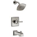Delta Faucet Brilliance&reg; Stainless Single Handle Single Function Bathtub & Shower Faucet (Trim Only) 