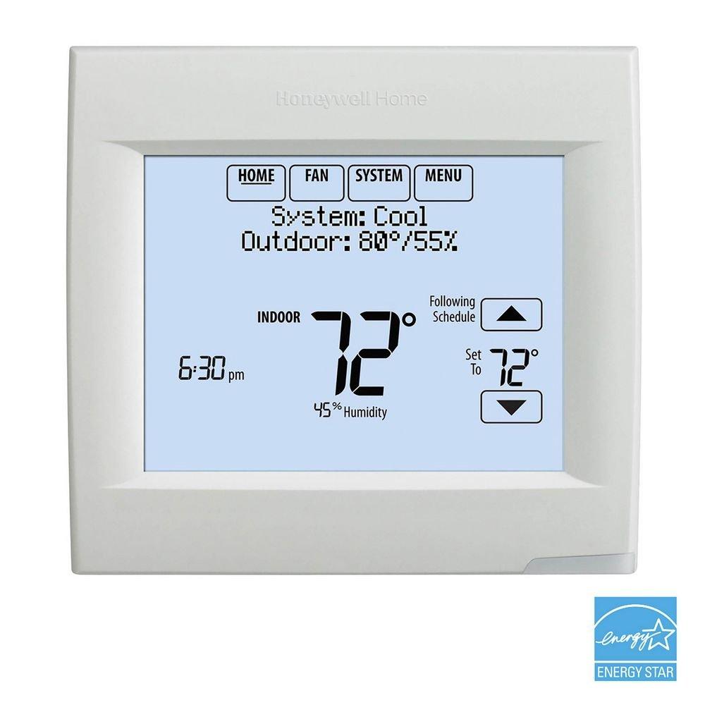 Honeywell Home Arctic White 2H/2C Programmable Thermostat 