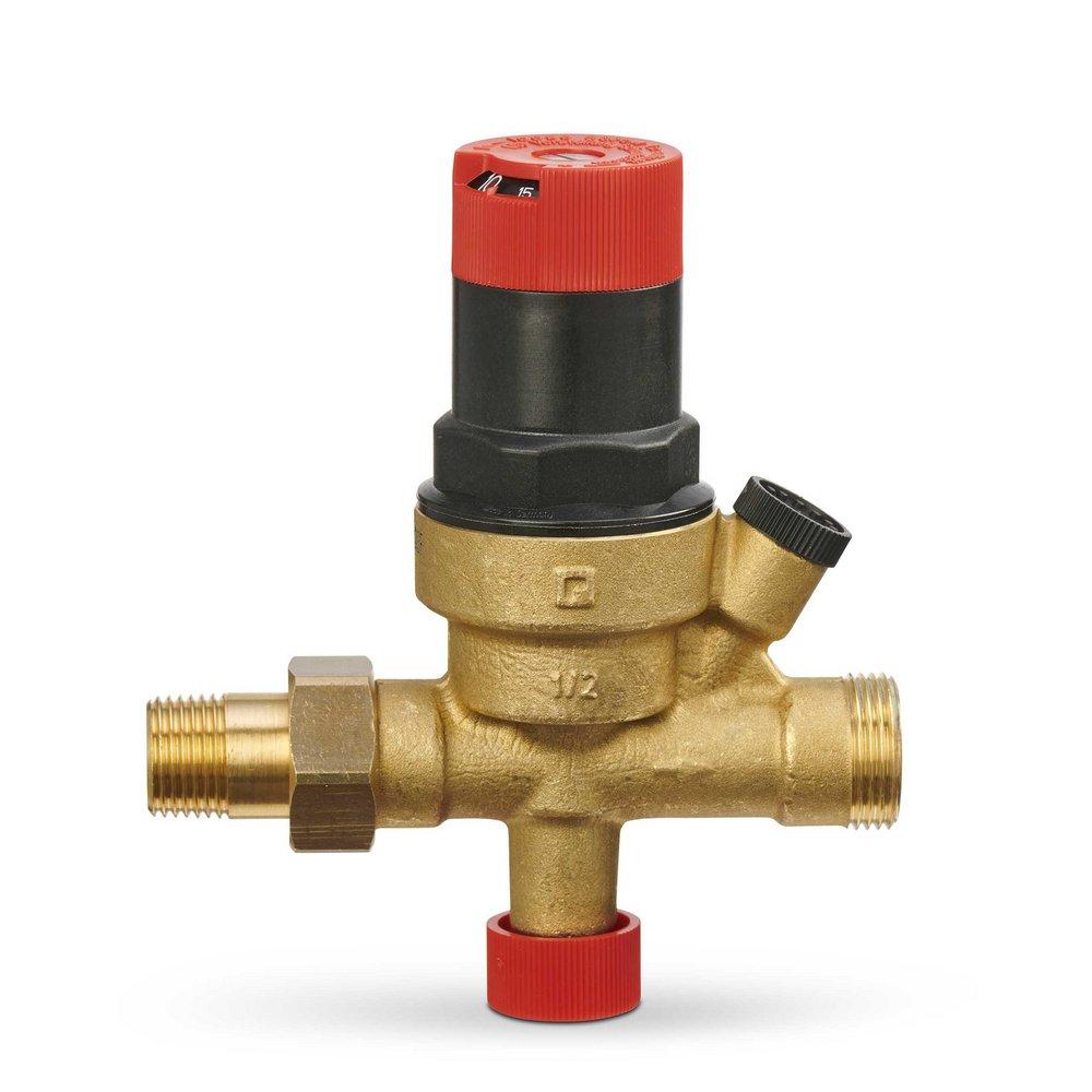 Resideo Black NPT x Threaded Hydronic Pressure Regulating Valve 212F Brass 