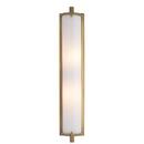 Visual Comfort & Co. Signature Hand-Rubbed Antique Brass 40W 2-Light Medium E-26 Vanity Fixture 