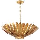 Visual Comfort & Co. Signature Gild 10-1/2 x 25-1/2 in. 60W 6-Light Casual Chandelier 