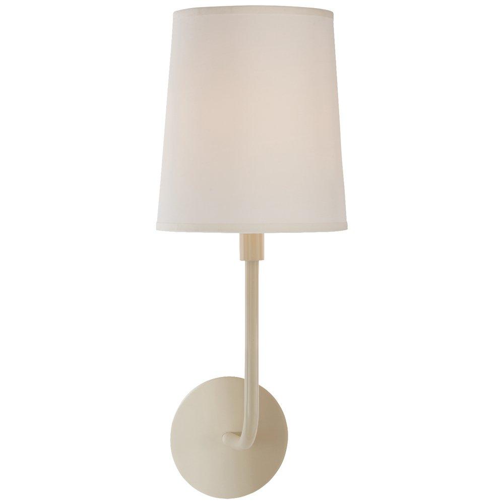 Visual Comfort & Co. Signature China White 1-Light 40W 17 in. Wall Sconce 