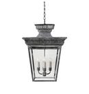 Visual Comfort & Co. Signature Weathered Zinc 60W 4-Light Candelabra E-12 Base Foyer Pendant Ceiling Light 