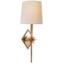 Visual Comfort & Co. Signature Gilded Iron 5-1/2 in. 40W 1-Light Wall Sconce 