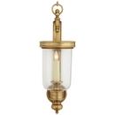 1-Light 60W 22 in. Wall Sconce in Antique Burnished Brass