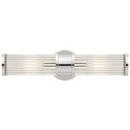40W 2-Light Medium E-26 Wall Sconce in Polished Nickel