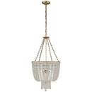 60W 4-Light Candelabra E-12 Chandelier in Hand-Rubbed Antique Brass