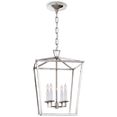 Visual Comfort & Co. Signature Polished Nickel 60W 4-Light Candelabra E-12 Foyer Lighting 