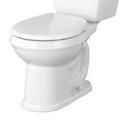 1.6 gpf Round ADA Floor Mount Toilet Bowl in White