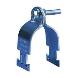6 in. 11 ga Electrogalvanized Steel Strut Pipe Clamp