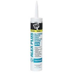 10.1 oz Acrylic Caulk White 12 P/CS