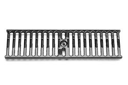 20 x 5-3/8 in. Ductile Iron Drain Grate in Grey