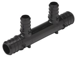 160 psi Copper PEX Crimp 3/4 x 1/2 in. Valve Manifold