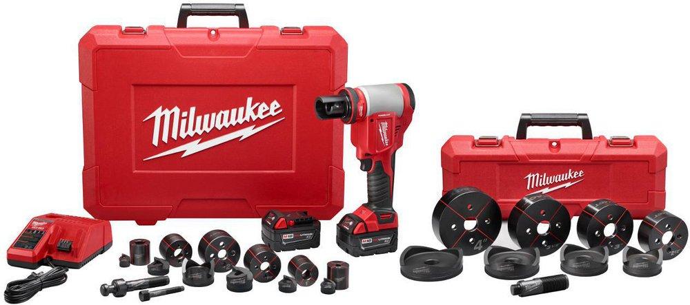 Milwaukee&reg; Black Battery Knockout Tool 