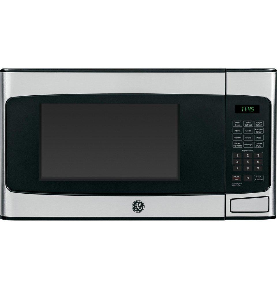 GE&reg; Stainless Steel 1.1 cu. ft. 950 W Countertop Microwave 