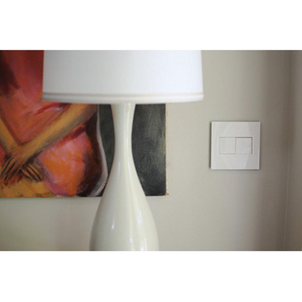 Pass & Seymour Gloss White 2-Gang Wall Plate 