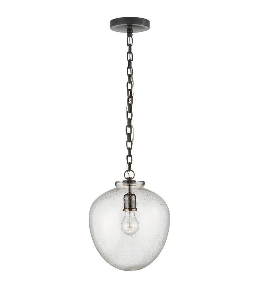 Visual Comfort & Co. Signature Bronze 75W 1-Light Pendant 