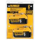 DEWALT Yellow Lithium-ion Battery (Pack of 2) 