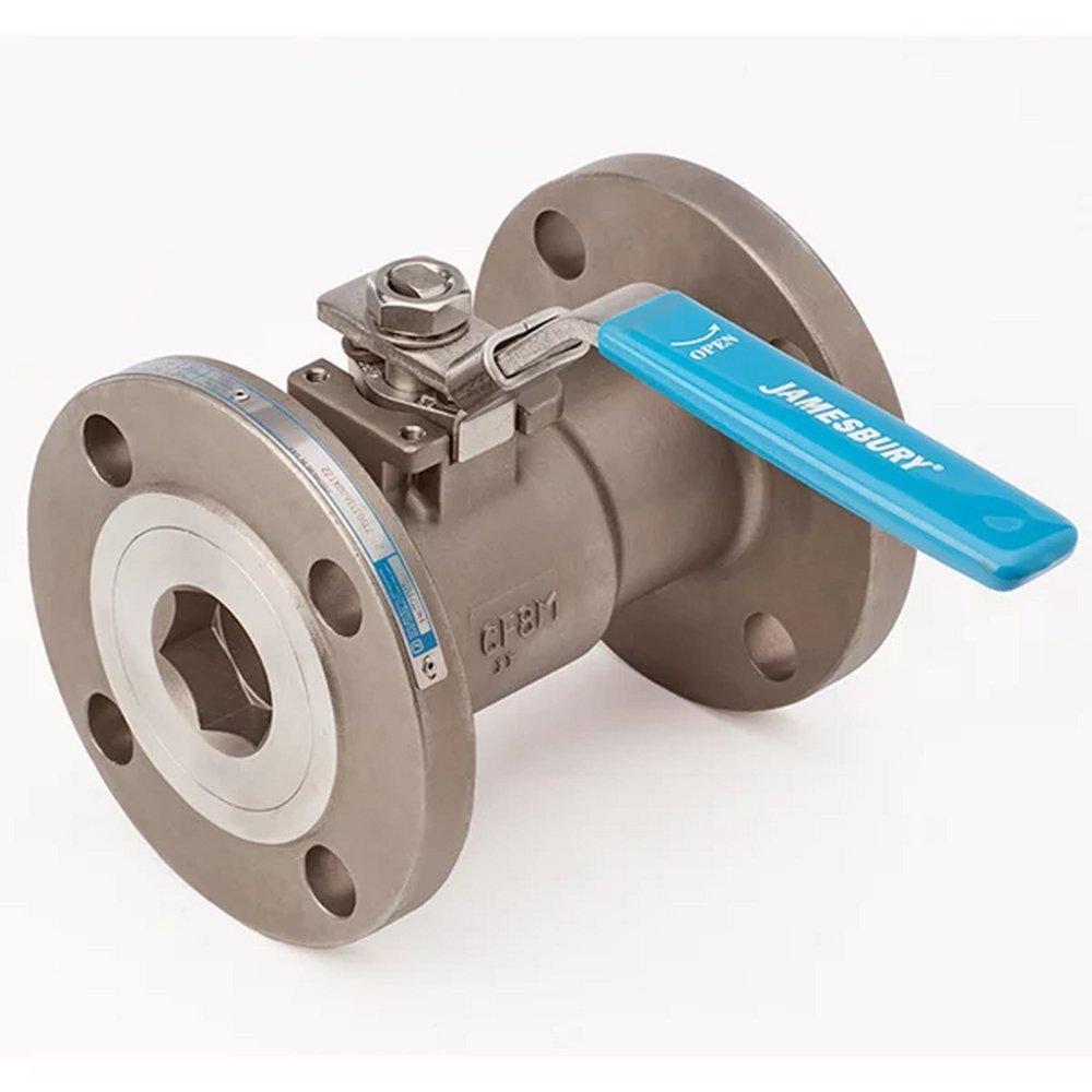 Jamesbury Carbon Steel Standard Port Flanged 150# Ball Valve 