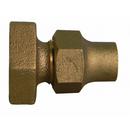 A.Y. McDonald Flanged x Copper Flared Brass Adapter Coupling 