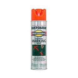 17 oz. Inverted Marking Paint Spray in Fluorescent Red-Orange