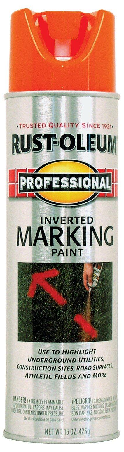 Rust-Oleum&reg; Fluorescent Orange 15 oz. Marking Spray 