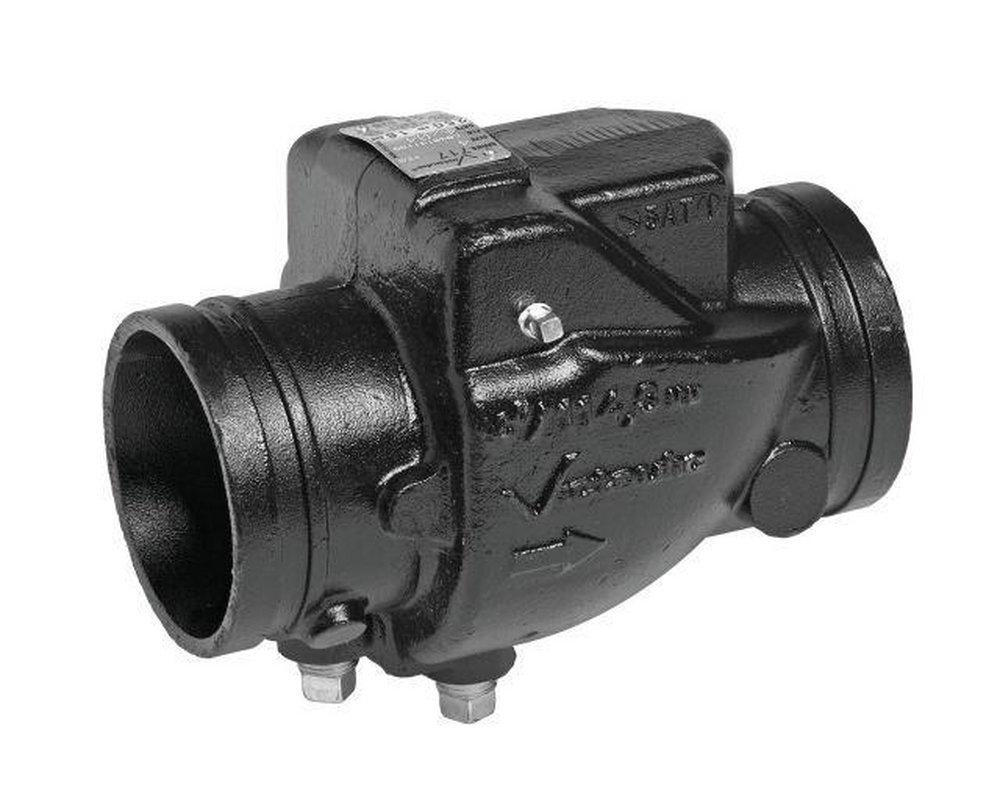 Victaulic Black Ductile Iron Grooved Check Valve 