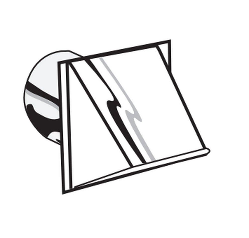 Deflecto Silver 10 x 11 in. Wall Vent in Silver Aluminum 