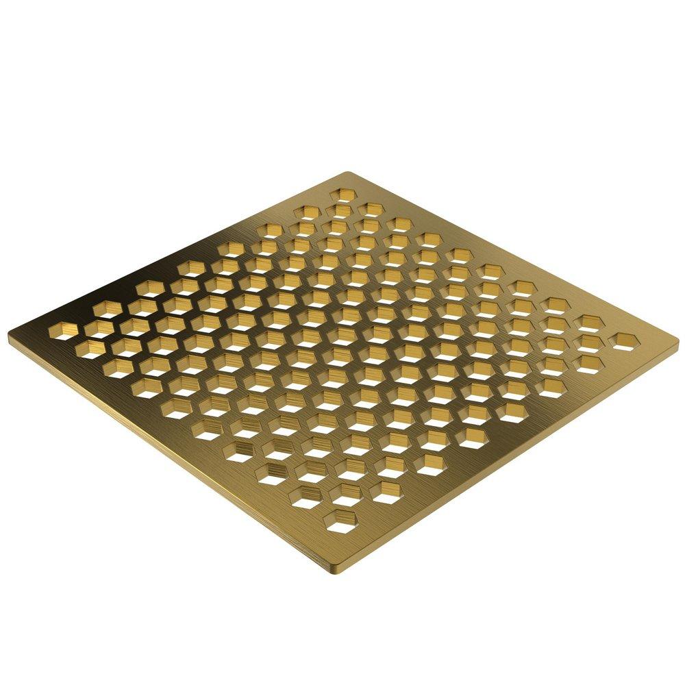 Newport Brass Satin Gold - PVD Brass Shower Drain 