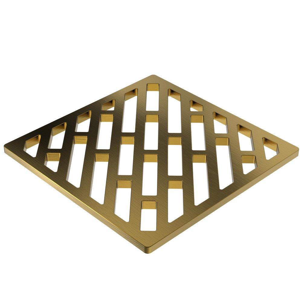 Newport Brass Satin Gold Shower Drain 