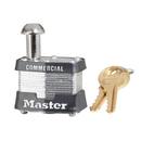 Master Lock Steel Keyed Alike Single Post Padlock in Steel 