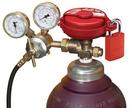 Red GAS CYL Valve Lockout For Up To 3 Valve 