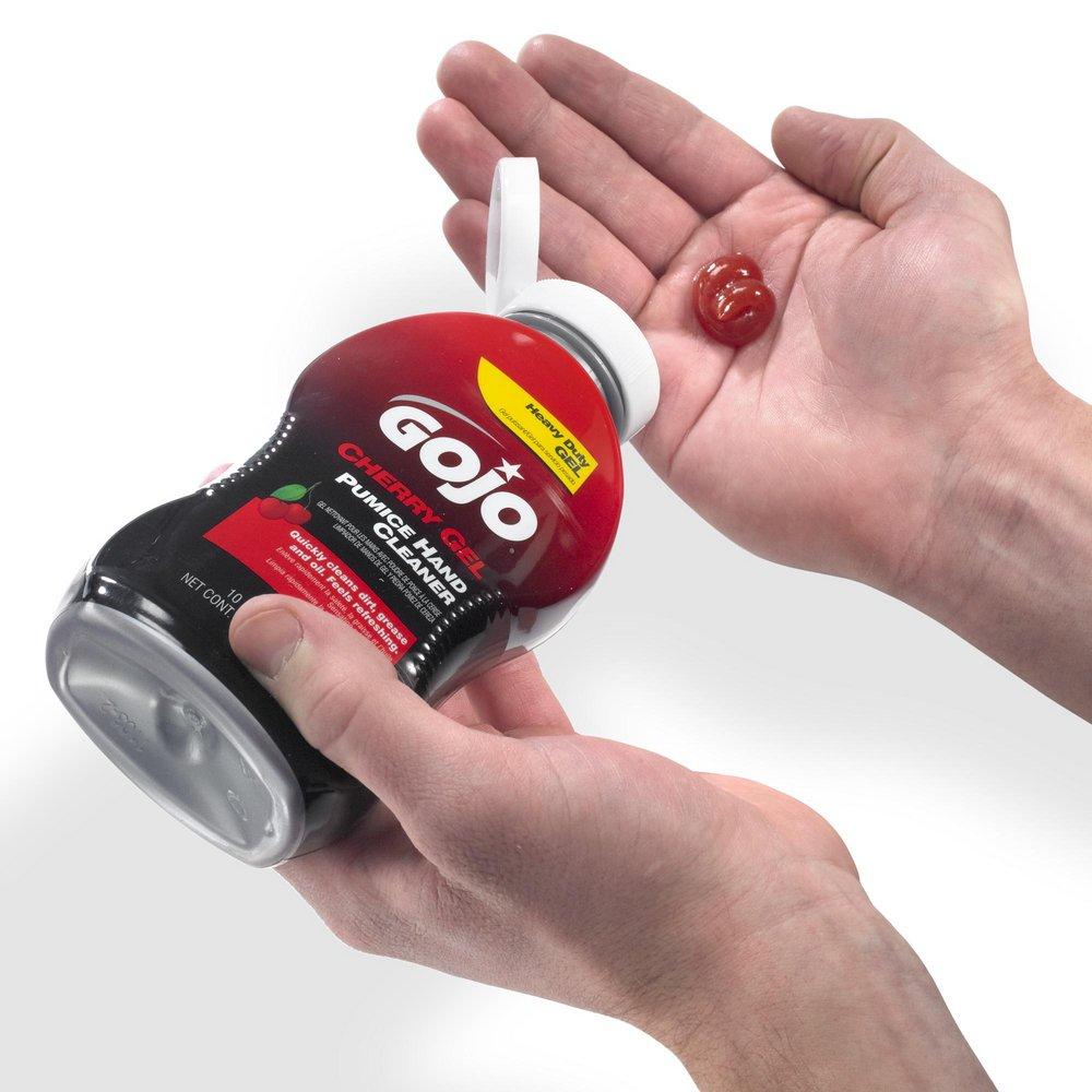 GOJO Translucent Grit Hand Cleaner in Translucent with Red 