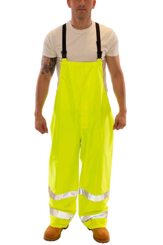 Tingley Green Polyurethane High Visibility Breathable Overall in Yellow and Green 2-Piece 