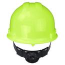 Radians Hi-Viz Green Ratcheting Hard Hat Cap 