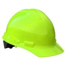 Cap Style Hard Hat with Ratchet Suspension Hi-Viz Green