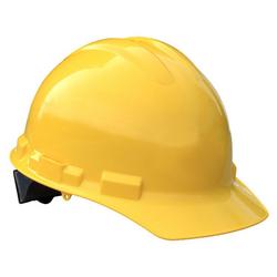 Plastic Hard Hat in Yellow