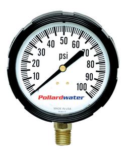 2-1/2 in. 160 psi Bottom Mount Glycerine Pressure Gauge