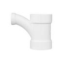 White PVC DWV Combination Wye 