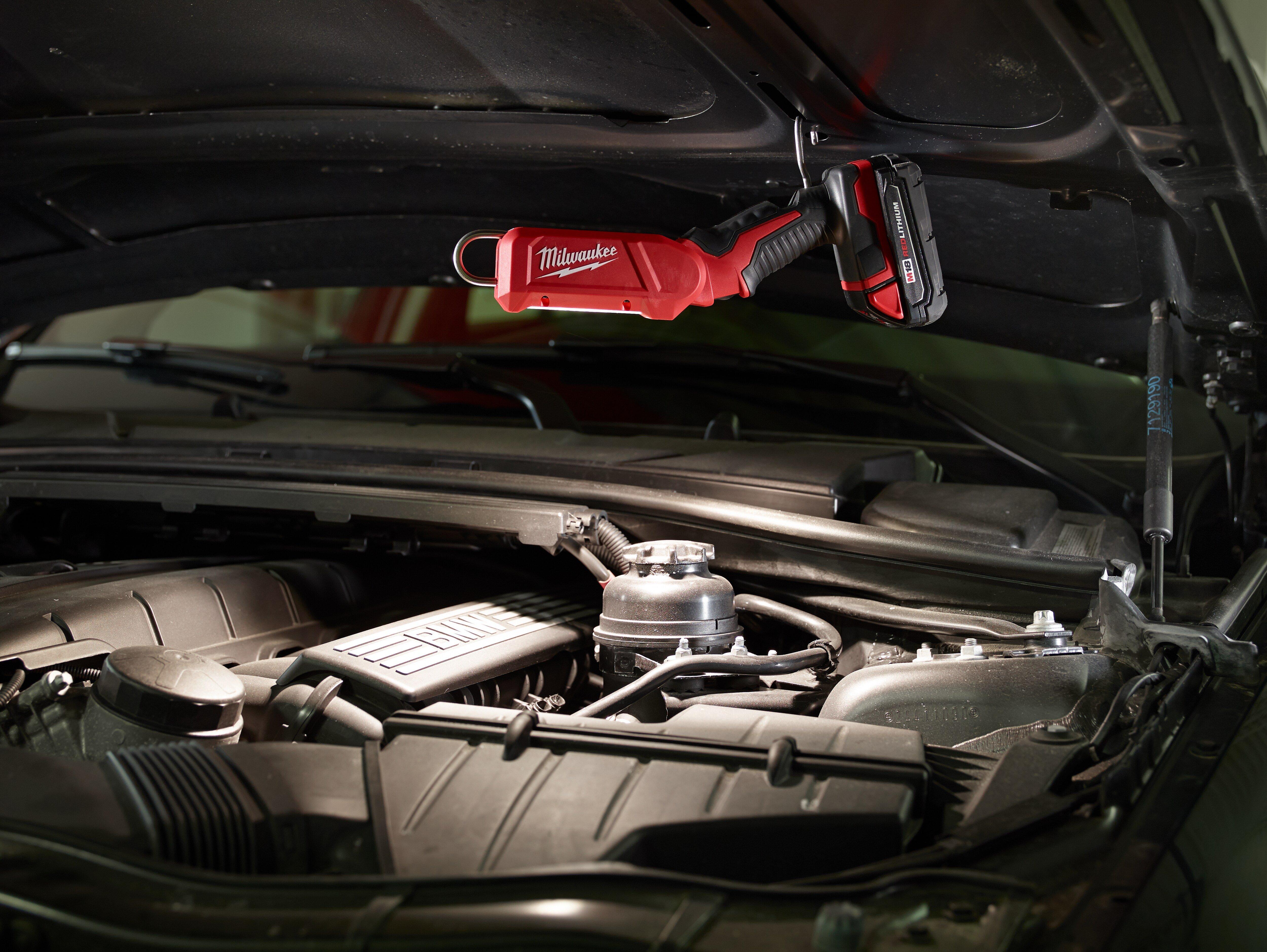 Milwaukee&reg; Red Plastic LED Stick Light 