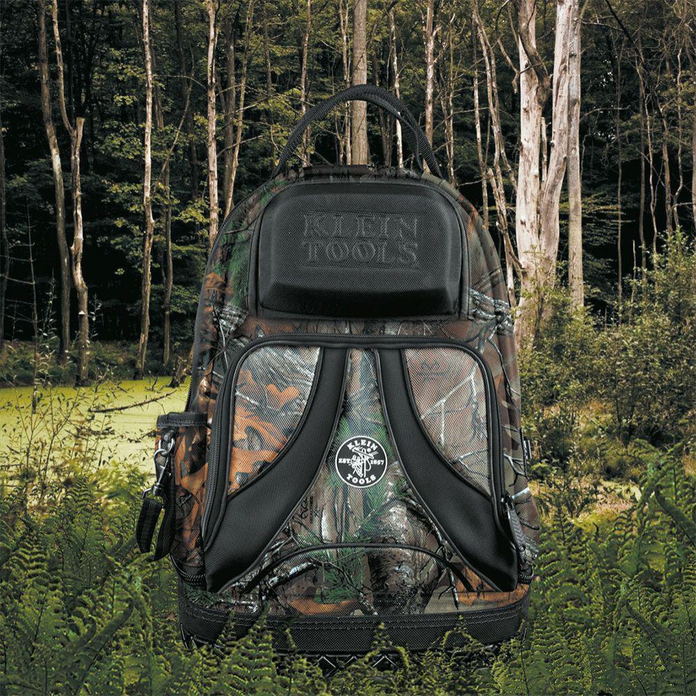 Klein Tools Camouflage 39-Pocket Tool Backpack 