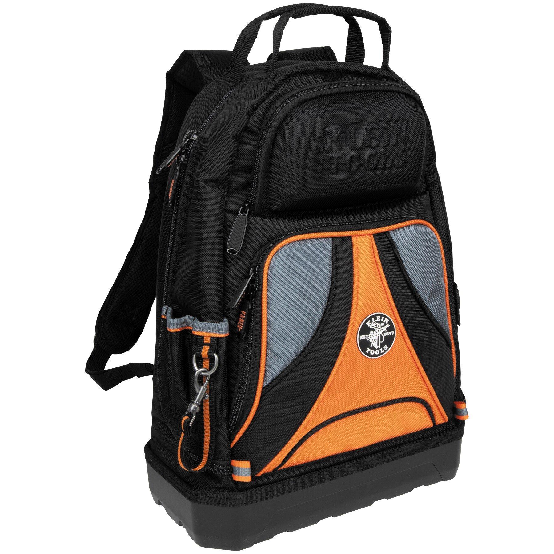 Klein Tools Black 39-Pocket Tool Bag 
