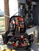 Klein Tools Black 39-Pocket Tool Bag 