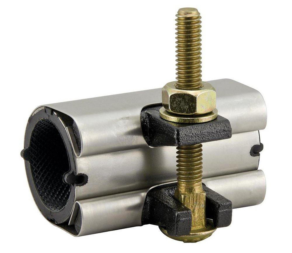 Ford Meter Box Stainless Steel 6 in. Stainless Steel Wrap Clamp 