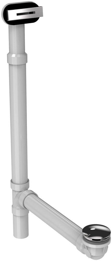 JACUZZI&reg; Chrome Plastic Toe-Tap Drain 