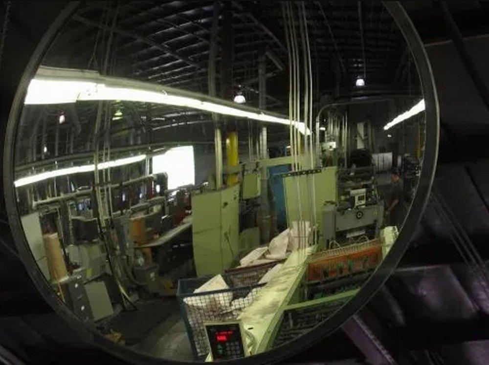 Accuform Signs Acrylic and Glass Convex Safety Mirror 